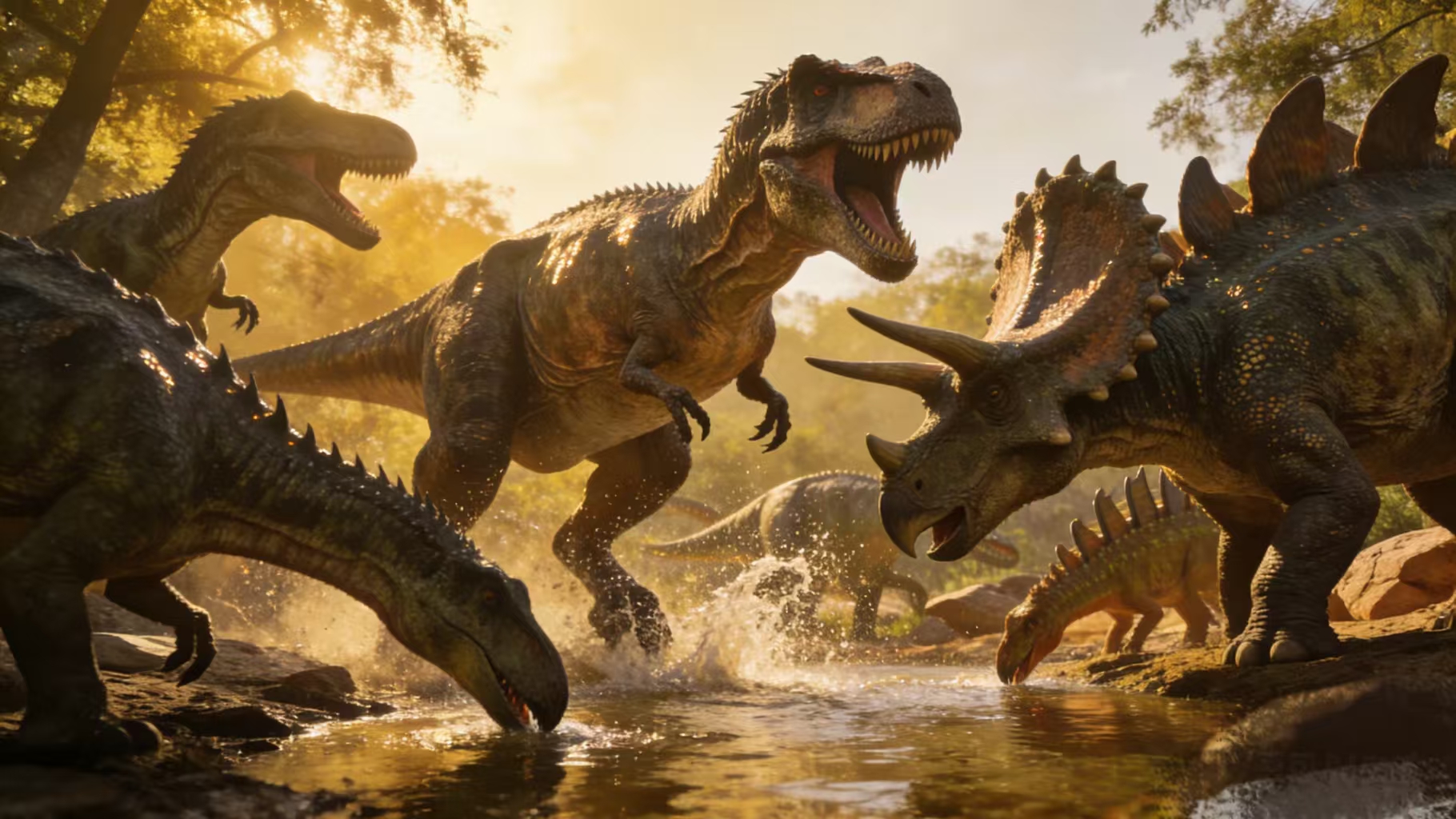  恐龙岛·水源争夺