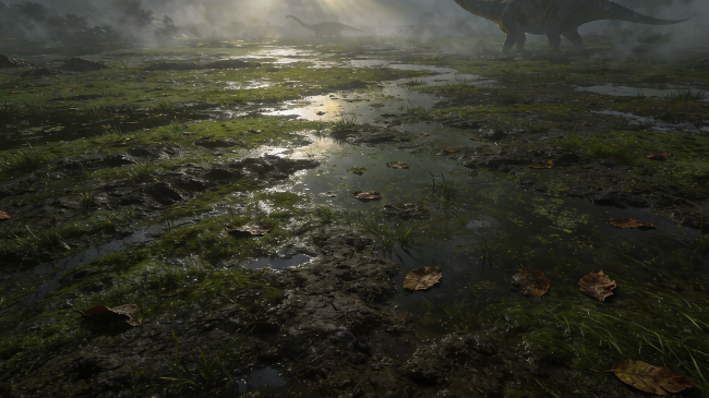 恐龙岛-史前植物的王国