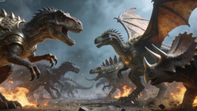 龙岛异兽战力排行，恐龙岛的霸主之争